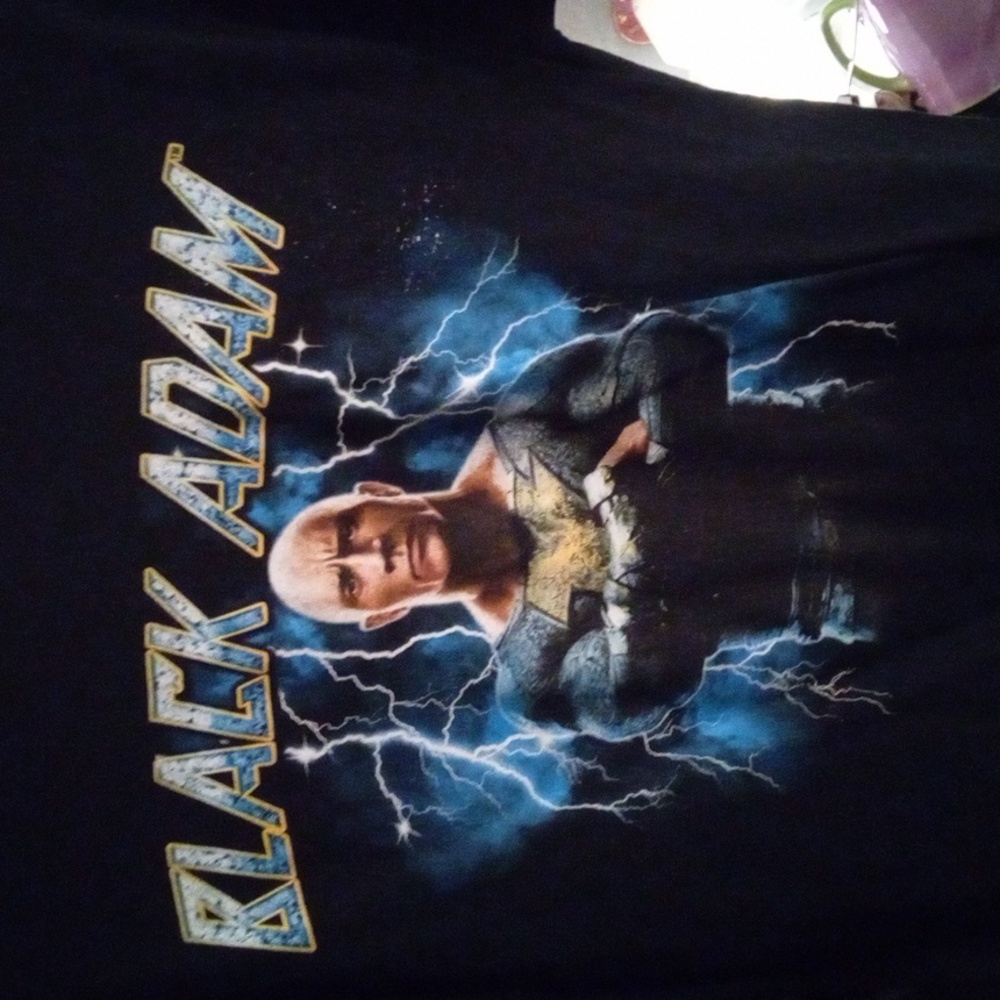 Black Adam Graphic T-Shirt - Black Medium